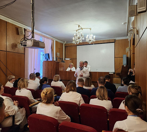 Встреча генерального директора А.С. Самойлова  с коллективом