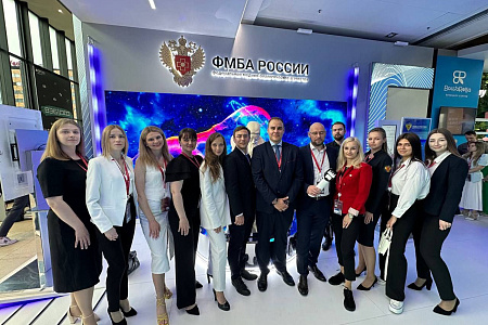 Молодежный Совет ЦФО ФМБА России на ПМЭФ - 2024