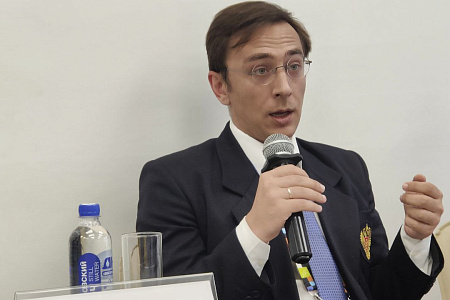 Представители молодежного совета ФМБА России приняли участие в панельной дискуссии "Молодые ученые в медицинской науке: от Москвы до Владивостока" в рамках XII Всероссийского съезда советов молодых ученых и студенческих научных обществ.