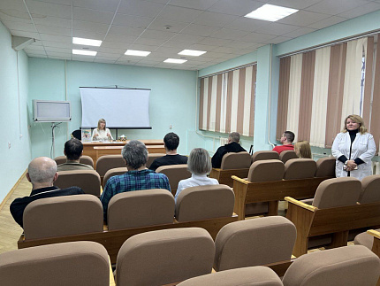 В ФМБЦ им.А.И. Бурназяна прошел тренинг по правильному дыханию для снятия стресса