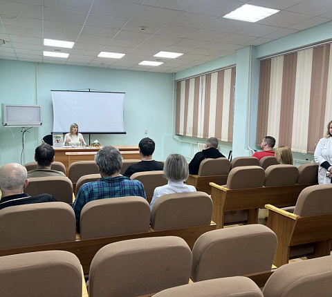 В ФМБЦ им.А.И. Бурназяна прошел тренинг по правильному дыханию для снятия стресса