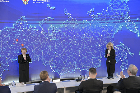 Татьяна Голикова и Вероника Скворцова открыли Головной референсный центр промышленной медицины в наукограде Дубна и 9 центров промышленной медицины ФМБА России