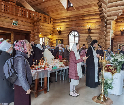 Освящение Пасхальных куличей
