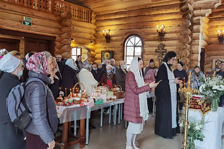 Освящение Пасхальных куличей