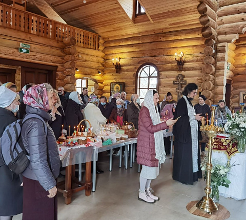 Освящение Пасхальных куличей