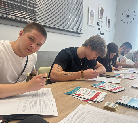 Выездная акция в ИМЭС: вместе мы дарим жизнь!