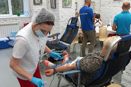 Донорская акция в Московской области