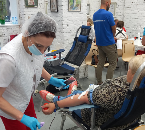 Донорская акция в Московской области