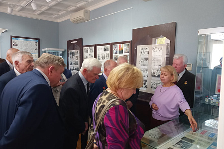 Встреча делегаций Префектуры и Совета ветеранов СЗАО г .Москвы