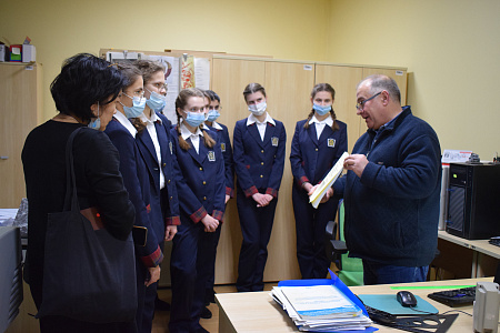 Экскурсия воспитанниц Пансиона МО РФ