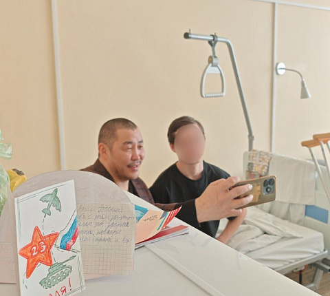 В ФМБЦ им.А.И. Бурназяна прошли праздничные мероприятия ко Дню Защитника Отечества