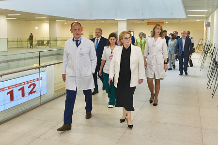 Генеральный директор ГНЦ ФМБЦ им.А.И. Бурназяна Александр Самойлов в составе делегации ФМБА России посетил Московский клинический научно-практический центр им.А.С.Логинова