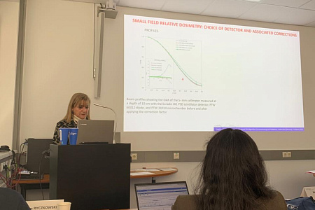 Специалист ФМБЦ им.А.И. Бурназяна приняла участие в учебном курсе МАГАТЭ
