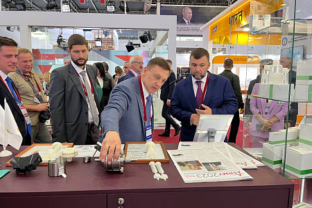 Электронные системы медосмотров и мобильные комплексы. ФМБЦ им. А.И. Бурназяна на форуме "Армия-2023"