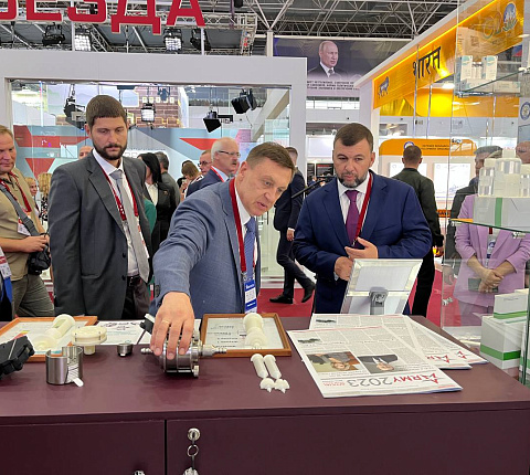 Электронные системы медосмотров и мобильные комплексы. ФМБЦ им. А.И. Бурназяна на форуме "Армия-2023"