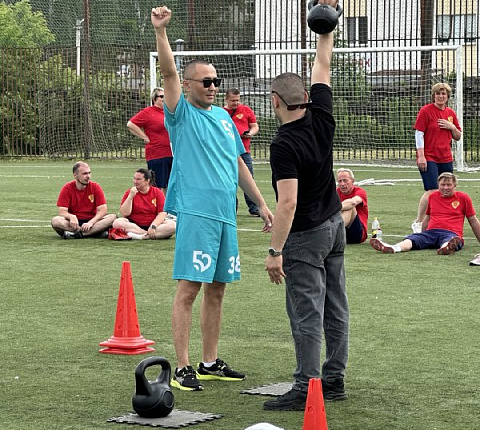 Сотрудники ФМБЦ им.А.И.Бурназяна ФМБА России приняли участие в Спартакиаде среди медучреждений ФМБА России в ЦФО