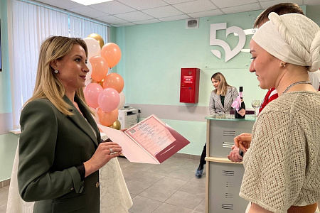 В ФМБЦ им.А.И. Бурназяна ФМБА России состоялась выездная свадебная церемония