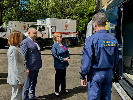 Вероника Скворцова открыла Центр комбинированных поражений ФМБЦ им. А.И. Бурназяна ФМБА России