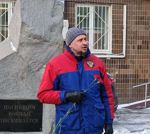 Сотрудники ГНЦ ФМБЦ им. А.И. Бурназяна ФМБА России приняли участие в памятной акции ко Дню защитника Отечества