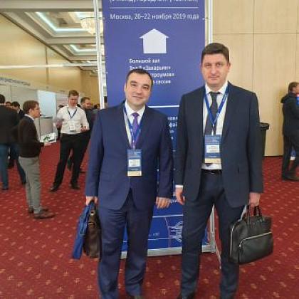 Заместитель генерального директора по медицинской части Юрий Дмитриевич Удалов и заместитель главного врача по терапии Олег Викторович Паринов приняли участие в XIV Национальном конгрессе терапевтов