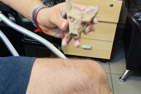 В ФМБЦ им.А.И. Бурназяна ФМБА России для военнослужащих прошел мастер-класс по лепке из глины