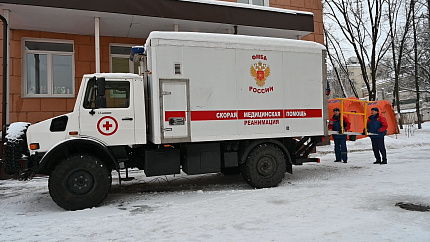 Учения Сводного медицинского отряда ФМБА России