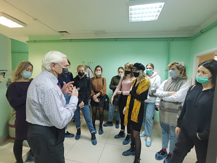 Экскурсия студентов РУДН в Лабораторию радиометрических и спектрометрических исследований