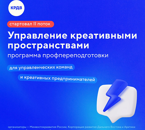 На старт, внимание: началась новая программа подготовки управленцев креативных кластеров Дальнего Востока!