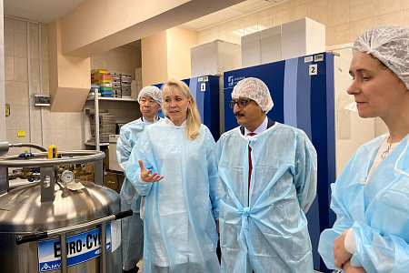 Делегация МАГАТЭ посетила ФМБЦ им.А.И. Бурназяна