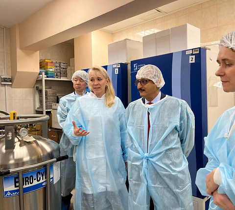 Делегация МАГАТЭ посетила ФМБЦ им.А.И. Бурназяна