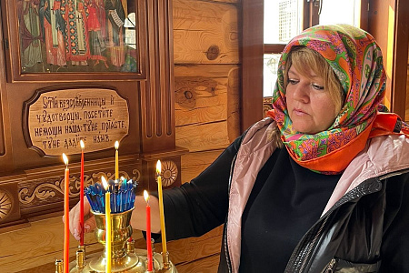 Освящение Пасхальных куличей