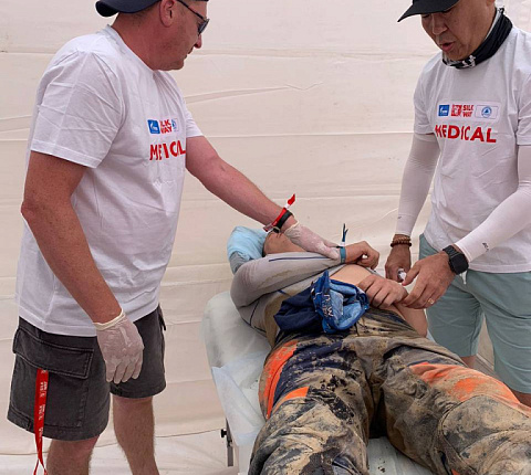 Врачи ФМБЦ им.А.И. Бурназяна в составе сводной команды ФМБА России обеспечили медицинский контроль участников ралли-рейда «Шелковый путь»