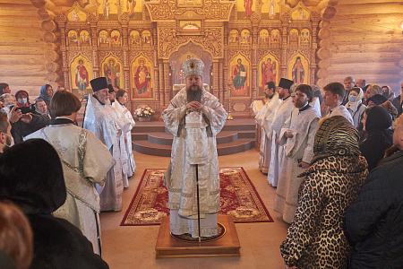 Освящение храмового корпуса