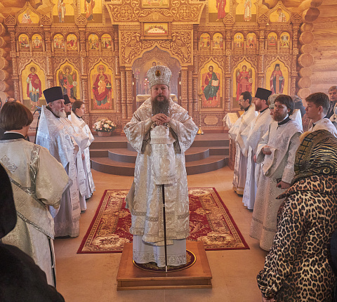 Освящение храмового корпуса