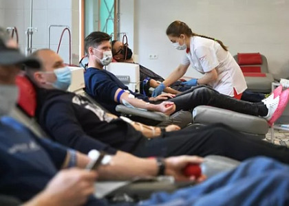 Донорами крови становились 60 процентов россиян