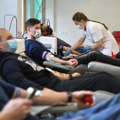 Донорами крови становились 60 процентов россиян