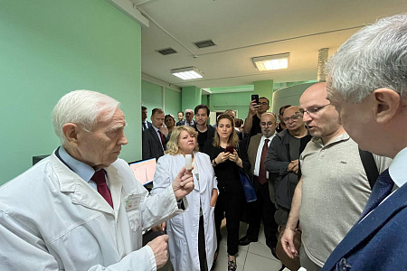 Делегация из Турецкой Республики посетила ФМБЦ им.А.И. Бурназяна