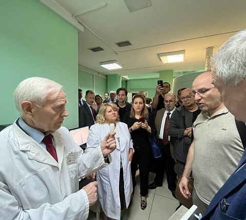 Делегация из Турецкой Республики посетила ФМБЦ им.А.И. Бурназяна