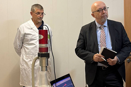 Делегация экспертов из  МАГАТЭ посетила с рабочим визитом ФМБЦ им.А.И. Бурназяна