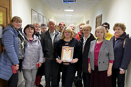 ФМБЦ им.А.И.Бурназяна осуществляет тесное взаимодействие с Советом Ветеранов СЗАО г.Москвы.