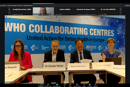 Первый заместитель генерального директора Андрей Бушманов принял участие в техническом совещании ВОЗ