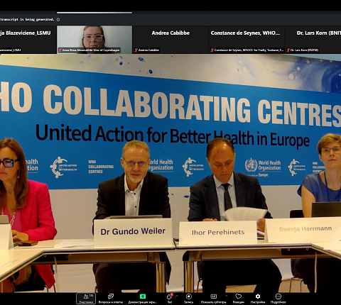 Первый заместитель генерального директора Андрей Бушманов принял участие в техническом совещании ВОЗ