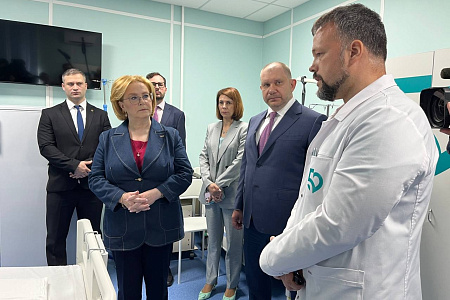 Вероника Скворцова открыла Центр комбинированных поражений ФМБЦ им. А.И. Бурназяна ФМБА России