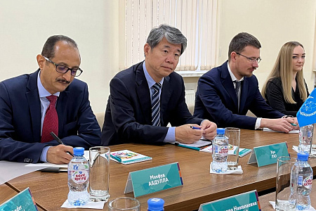 Делегация МАГАТЭ посетила ФМБЦ им.А.И. Бурназяна