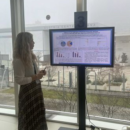 Заведующая отделением МРТ Центра лучевой диагностики ГНЦ ФМБЦ им.А.И.Бурназяна ФМБА России Елена Маткевич на конференции «Рентгеновское зрение»