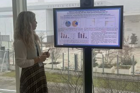 Заведующая отделением МРТ Центра лучевой диагностики ГНЦ ФМБЦ им.А.И.Бурназяна ФМБА России Елена Маткевич на конференции «Рентгеновское зрение»