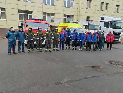 В ФМБЦ им.А.И. Бурназяна прошли командно-штабные учения МЧС