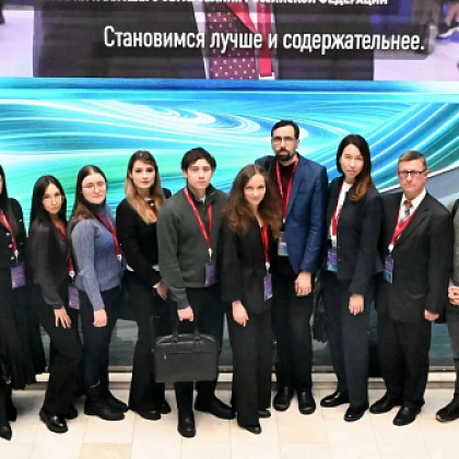 Ординаторы медико-биологического университета инноваций и непрерывного образования ФГБУ ГНЦ ФМБЦ имени А.И. Бурназяна ФМБА Росси приняли участие в Форуме будущих технологий