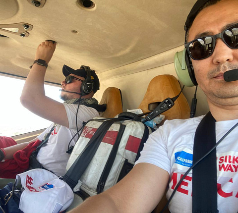 Врачи ФМБЦ им.А.И. Бурназяна в составе сводной команды ФМБА России обеспечили медицинский контроль участников ралли-рейда «Шелковый путь»