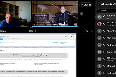 Сотрудники ФМБЦ им.А.И. Бурназяна приняли участие в международном форуме МАГАТЭ «Сеть природопользования и экологической реабилитации – ENVIRONET»